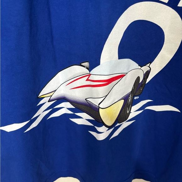 ALLEGORY Blue Speed Racer Men's Shirt. - Picture 7 of 9